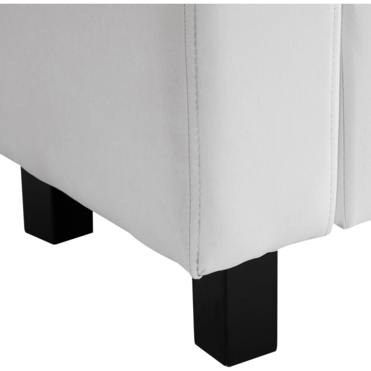 Modern Storage Bench Ottoman - Brown – image 31