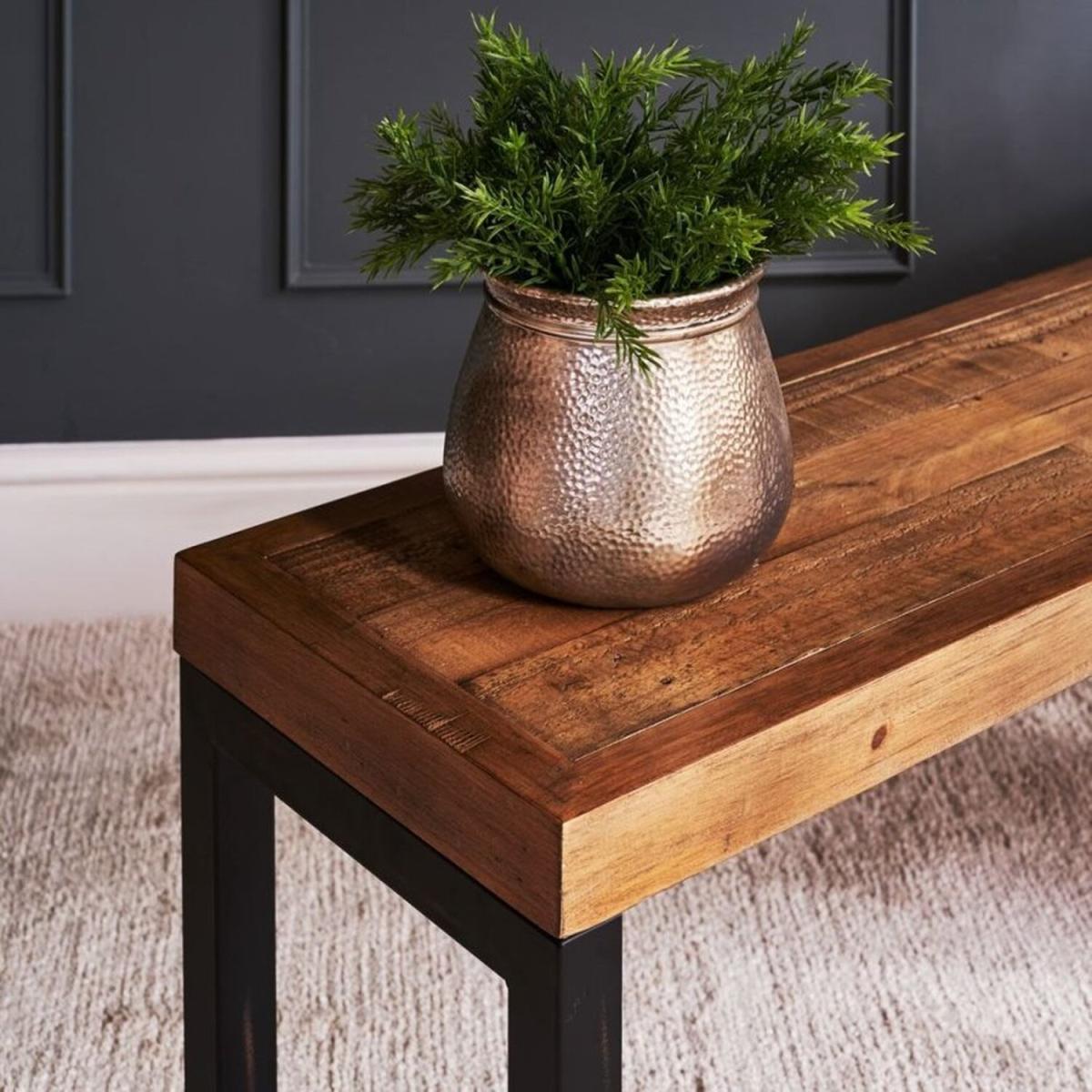 Adelaide Dining Bench - Brown / Modern Style – image 3