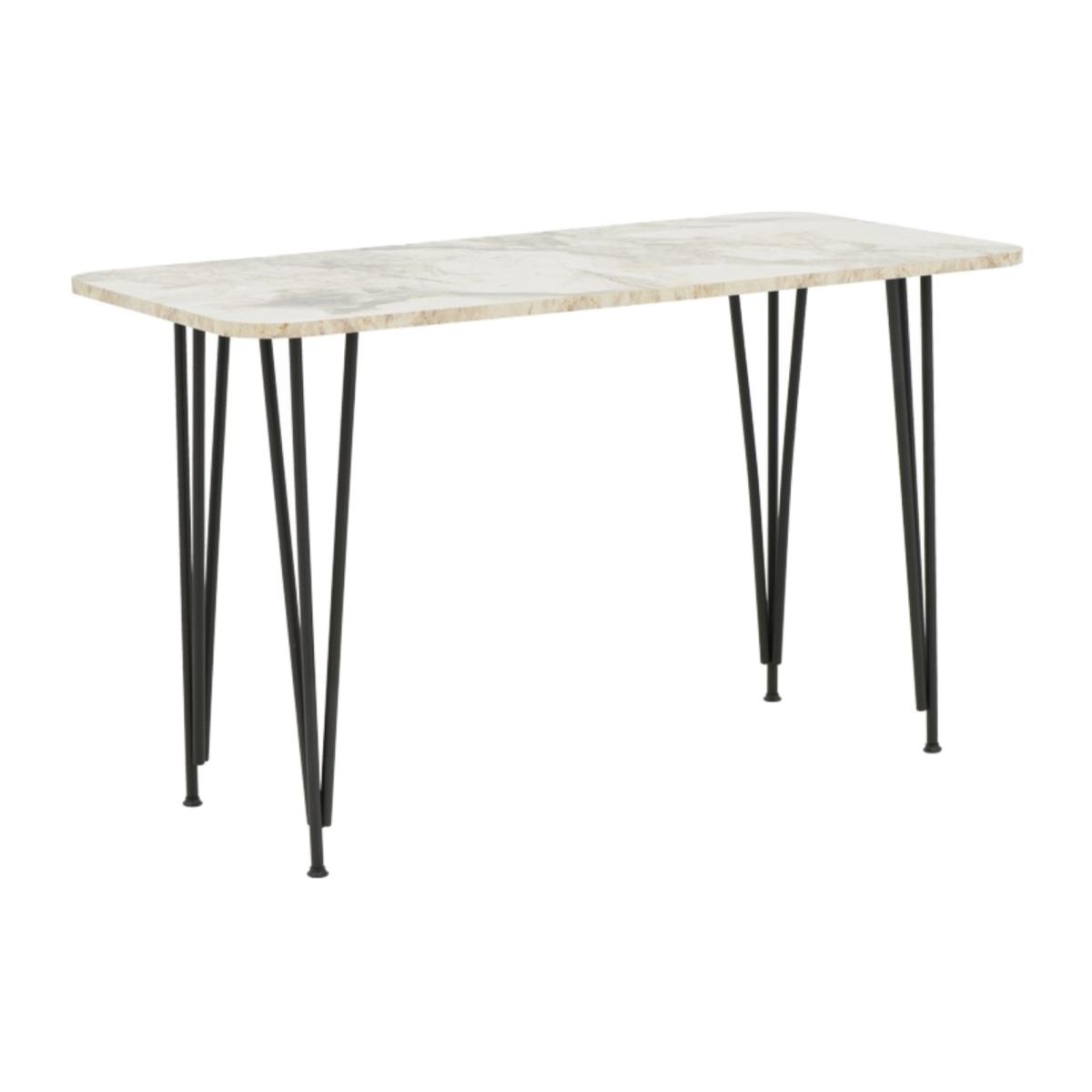 Kosy Koala Modern Grey Bench With Hairpin Legs - Grey