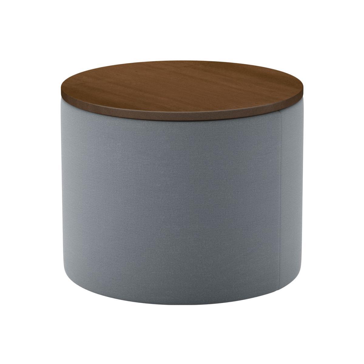 Ringo Storage Drum in Sealion Smart Cotton - sofa.com – image 1