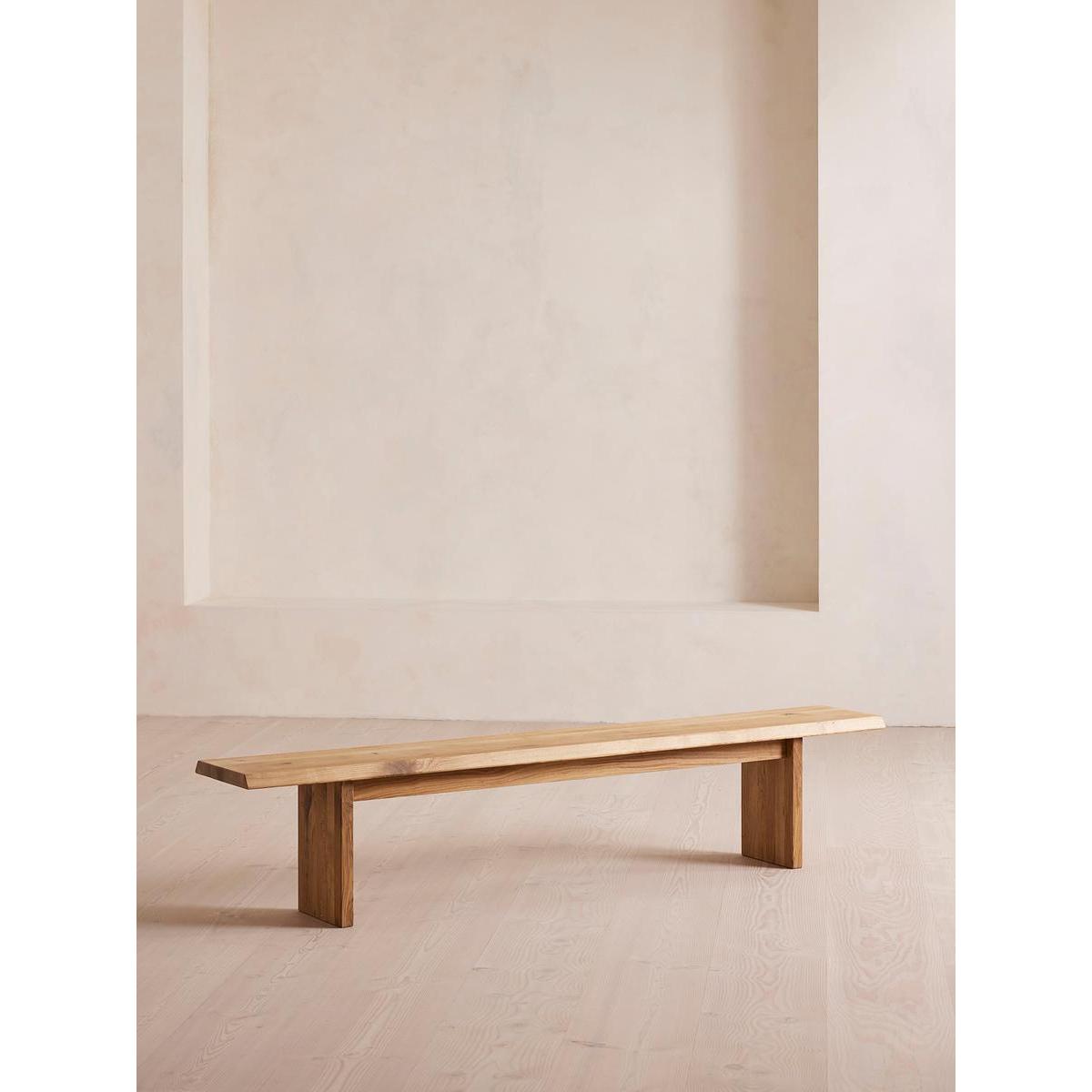 Matis Bench, Natural Oak, 240cm – image 2