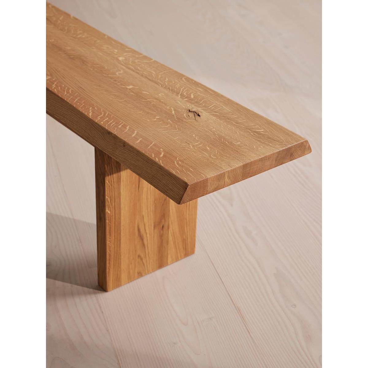 Matis Bench, Natural Oak, 240cm – image 4