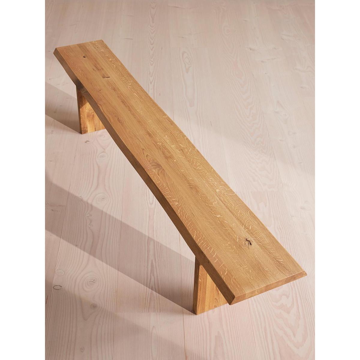 Matis Bench, Natural Oak, 240cm – image 5