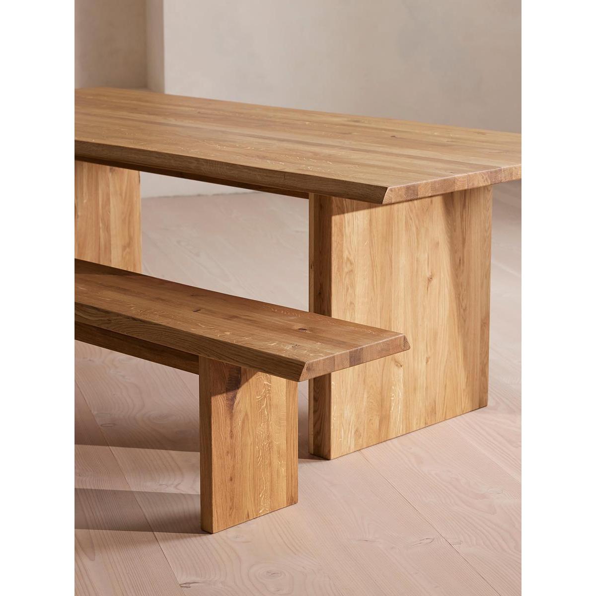 Matis Bench, Natural Oak, 240cm – image 6