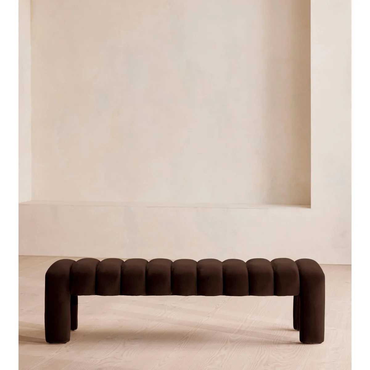 Willis Bench, Chocolate Velvet, UK – image 2