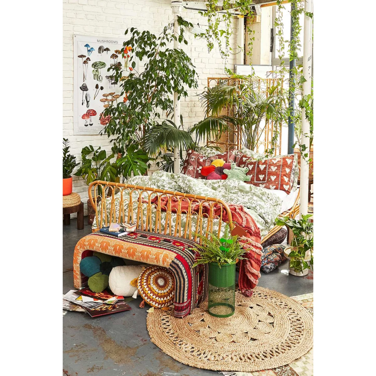 Urban Renewal One-Of-A-Kind Kantha Juliette Bench - Assorted ALL at Urban Outfitters – image 4