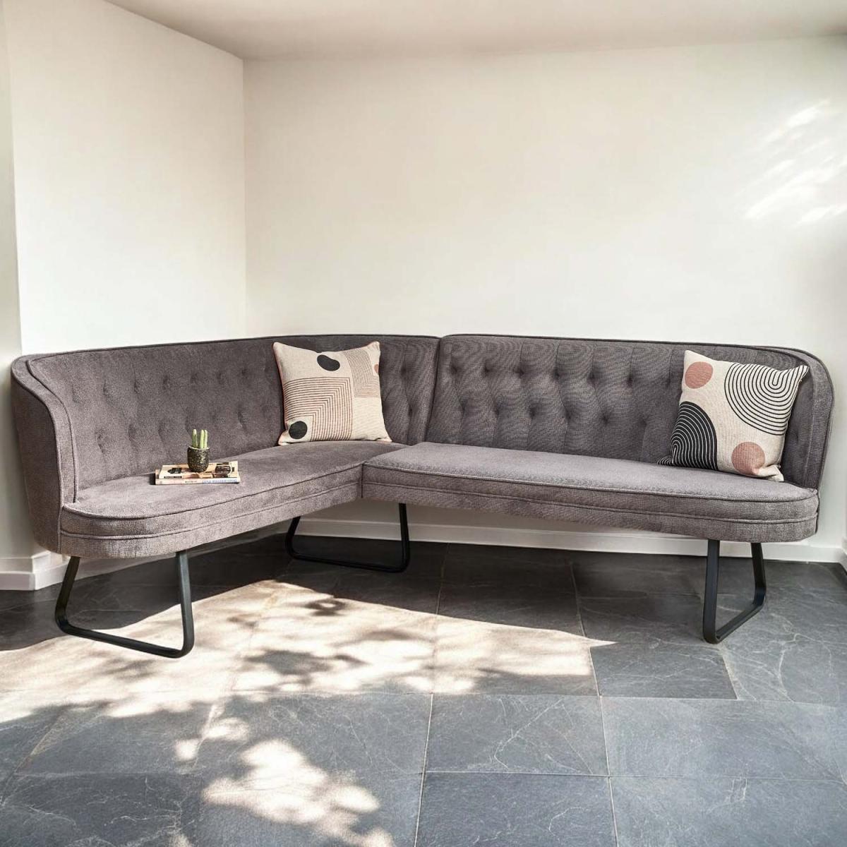 Frampton Corner Bench - Anthracite Right Hand Facing – image 2