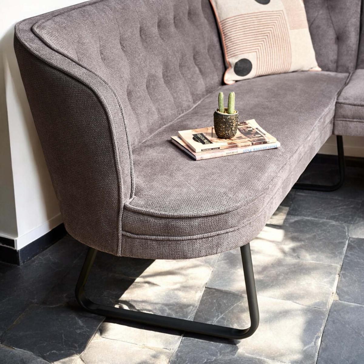 Frampton Corner Bench - Anthracite Right Hand Facing – image 4