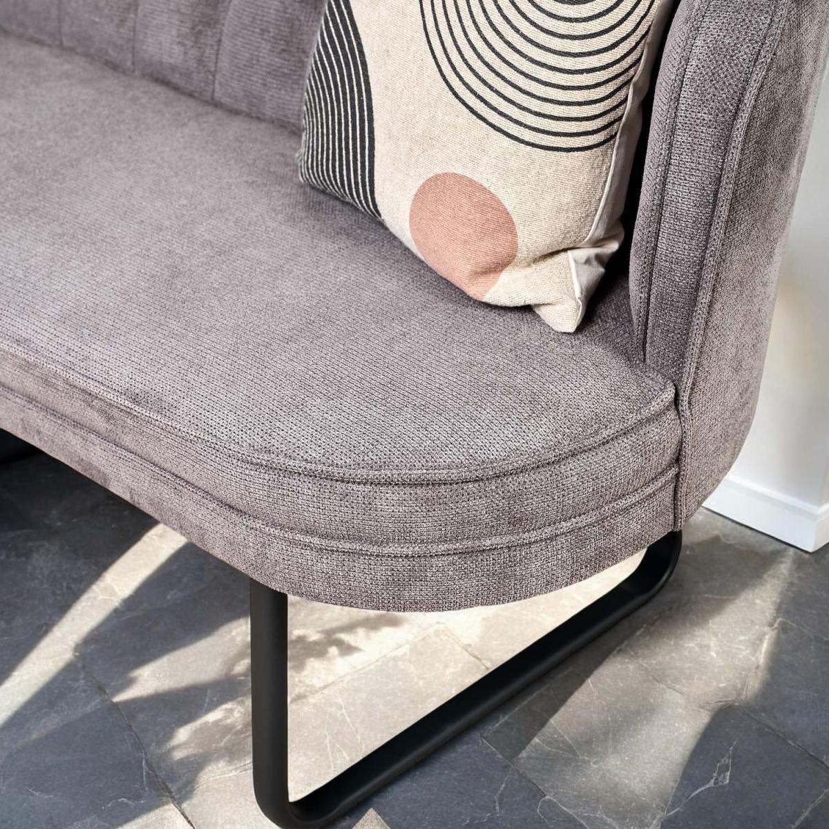 Frampton Corner Bench - Anthracite Right Hand Facing – image 5