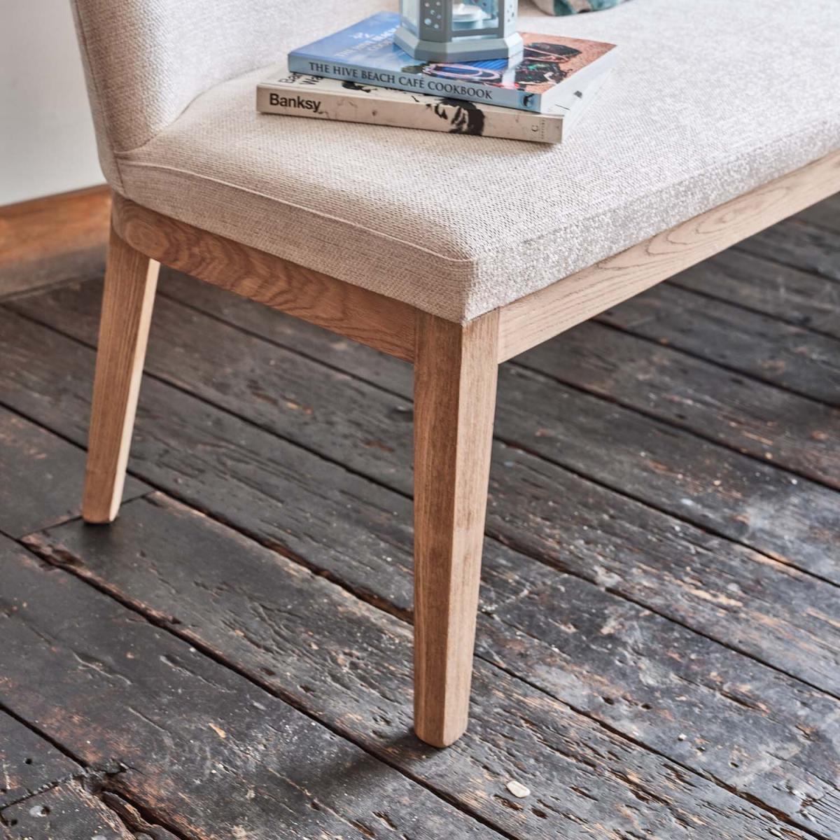 Hampton Beige Corner Bench - Left Hand Facing – image 2