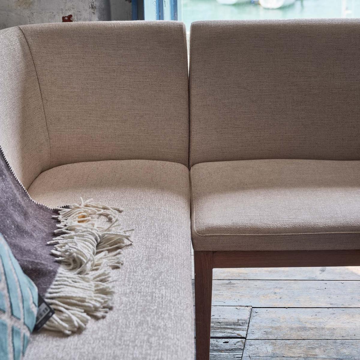 Hampton Beige Corner Bench - Left Hand Facing – image 4