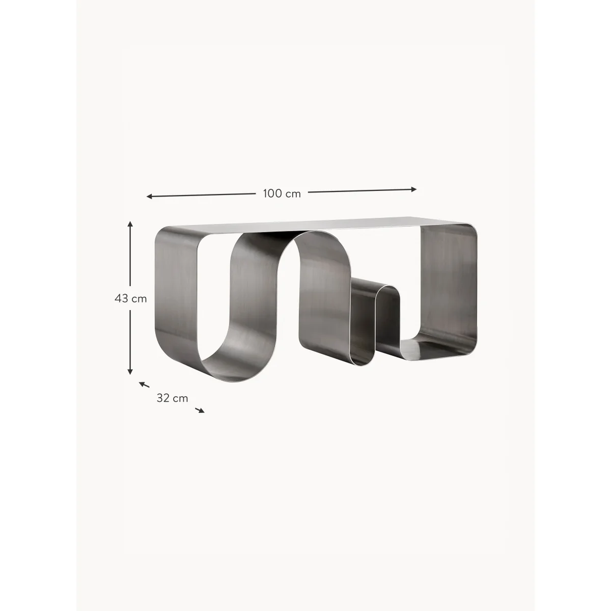 Metal Bench Curva – image 5