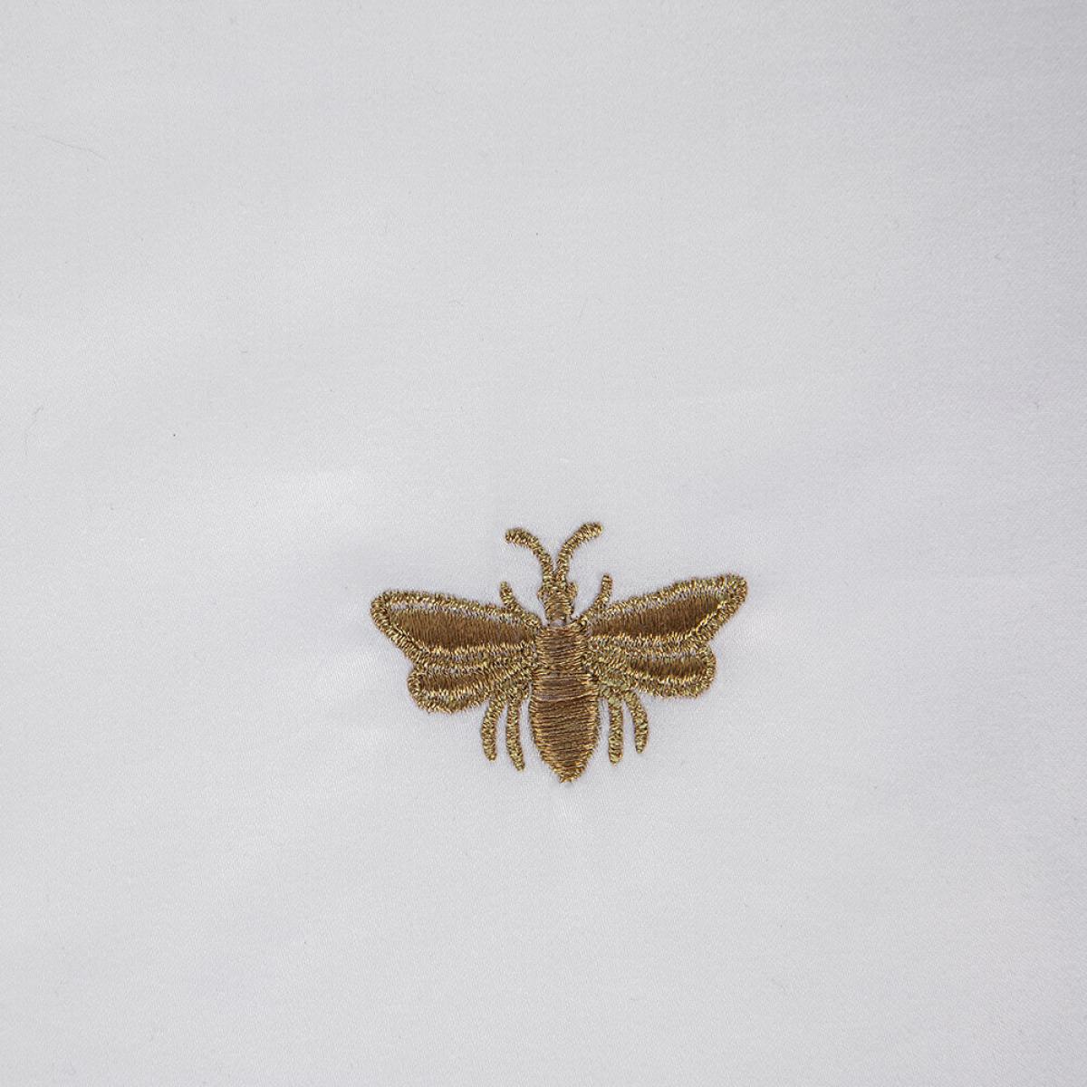 Elizabeth Scarlett - Bee's Duvet Set - Gold/White - King – image 3