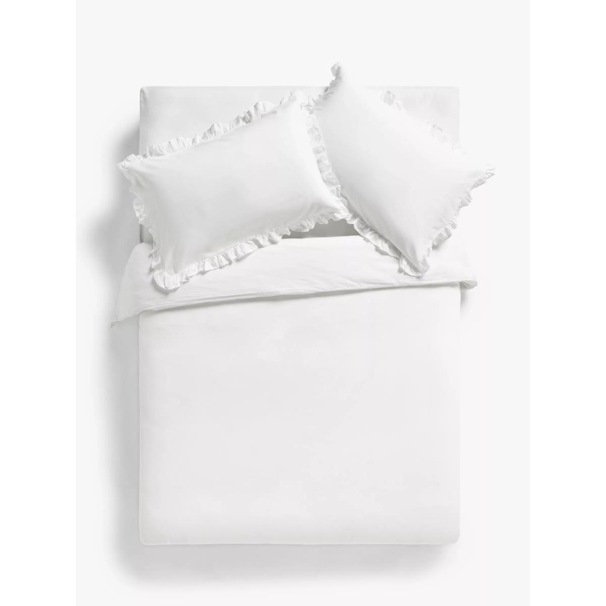 John Lewis Texture Frill Cotton Bedding – image 2
