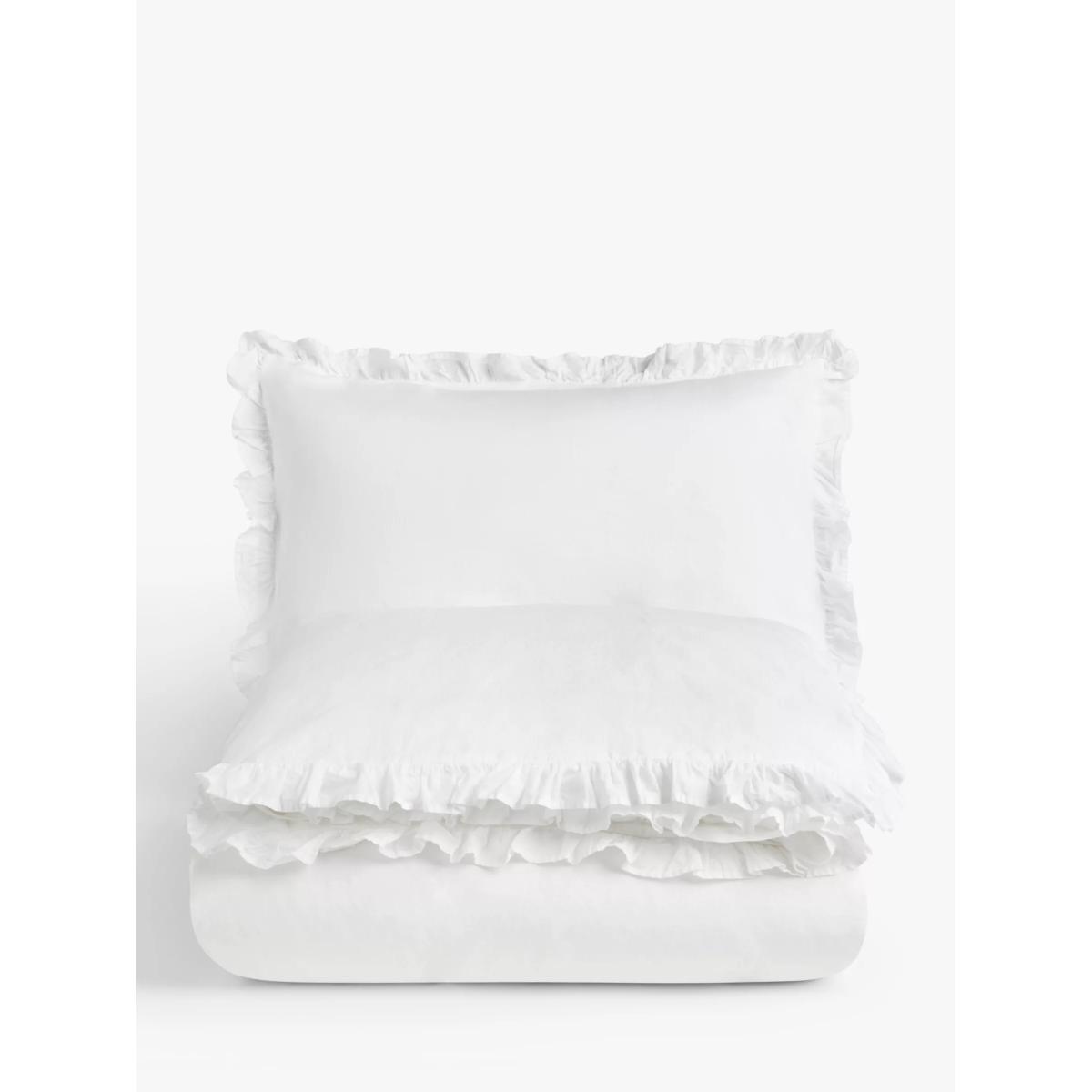 John Lewis Texture Frill Cotton Bedding – image 4