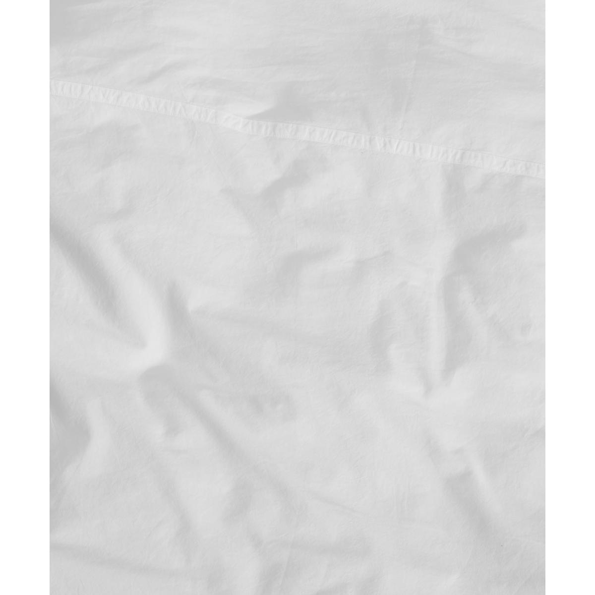 Zana Organic Cotton Stonewashed Duvet Cover + 2 Pillowcases, King, White  – image 6