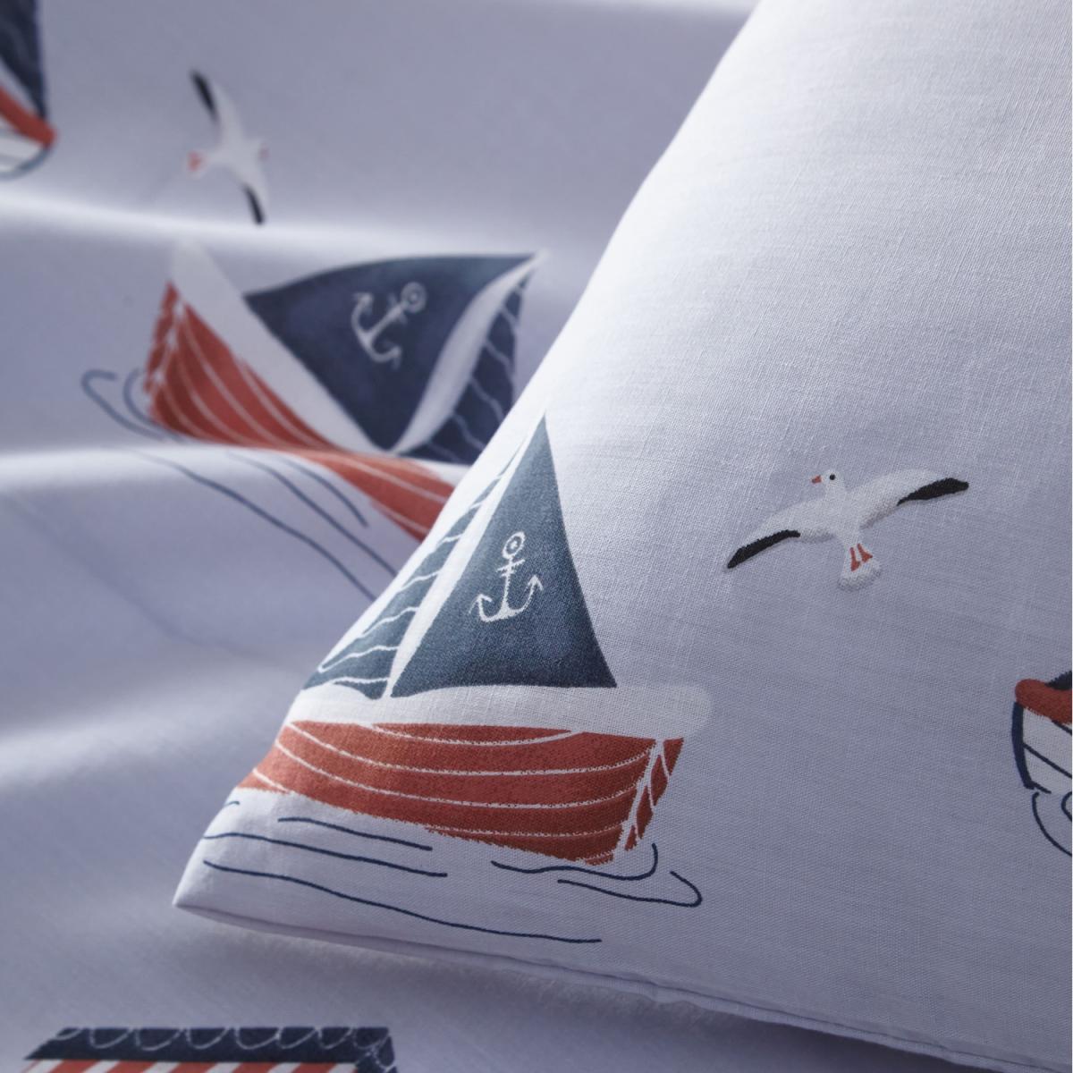 Beach Huts Duvet Set - Blue / King – image 2