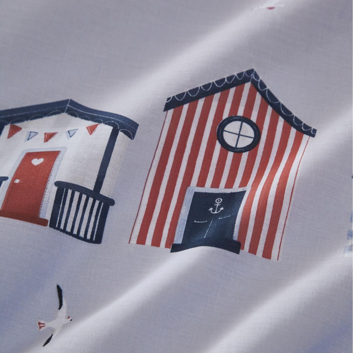 Beach Huts Duvet Set - Blue / King – image 4