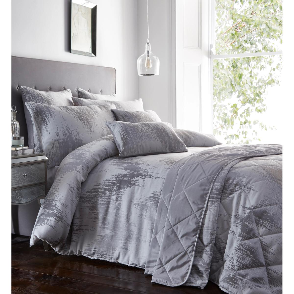 Quartz Duvet Cover and Pillowcase Set - Yellow / King – image 6