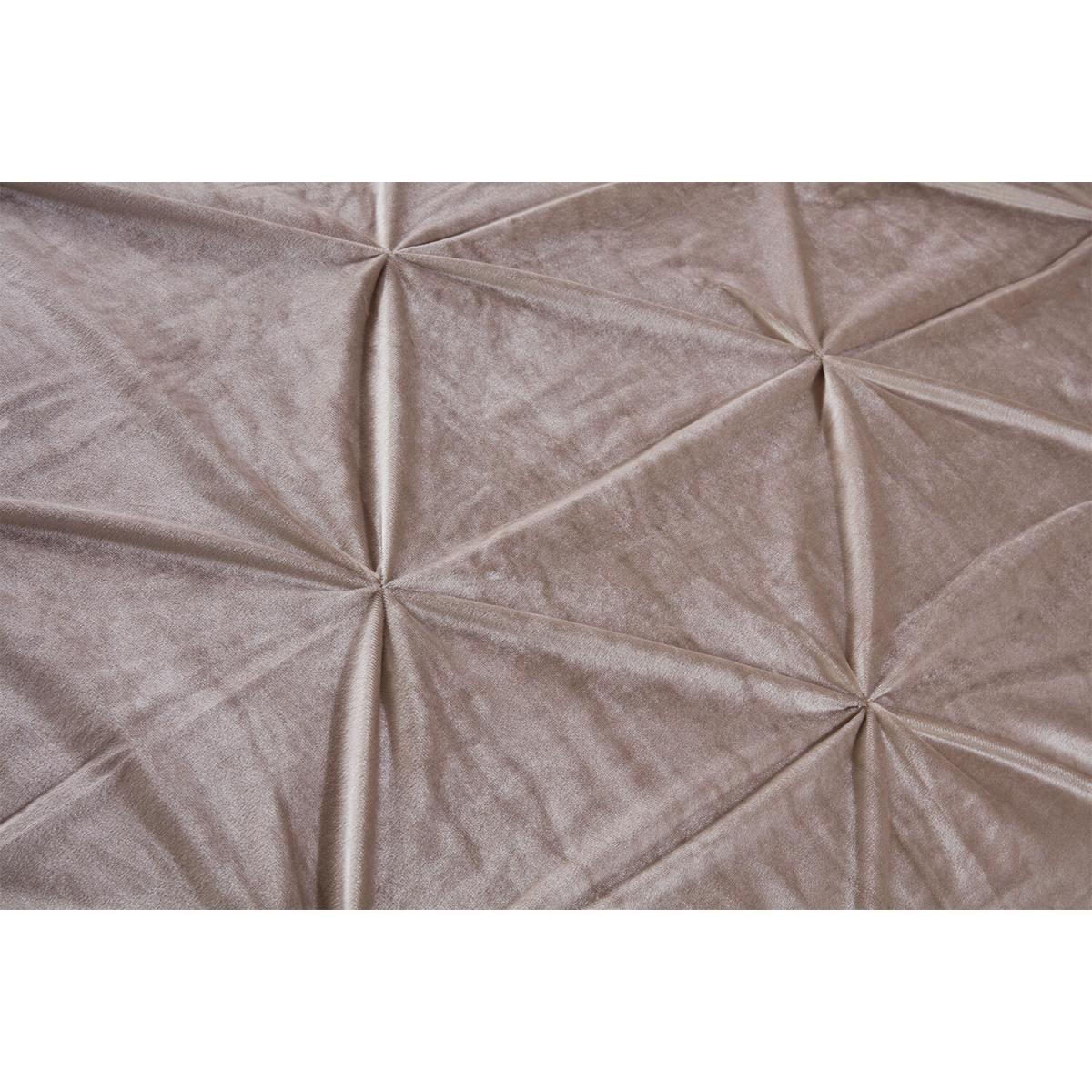 Balmoral Velvet Duvet Cover and Pillowcase Set - Silver / King – image 5