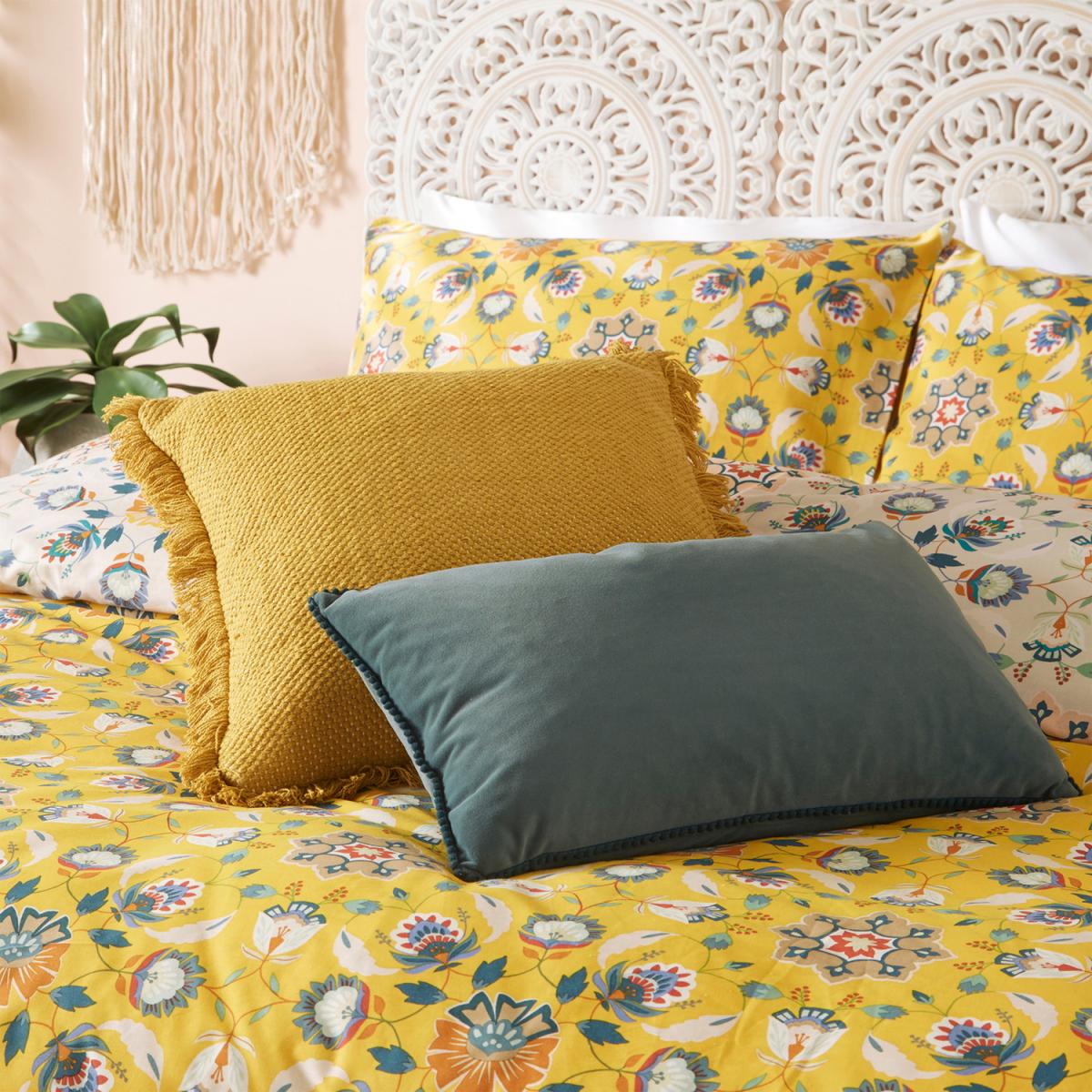 Folk Art Floral Duvet Cover Set - King – image 2