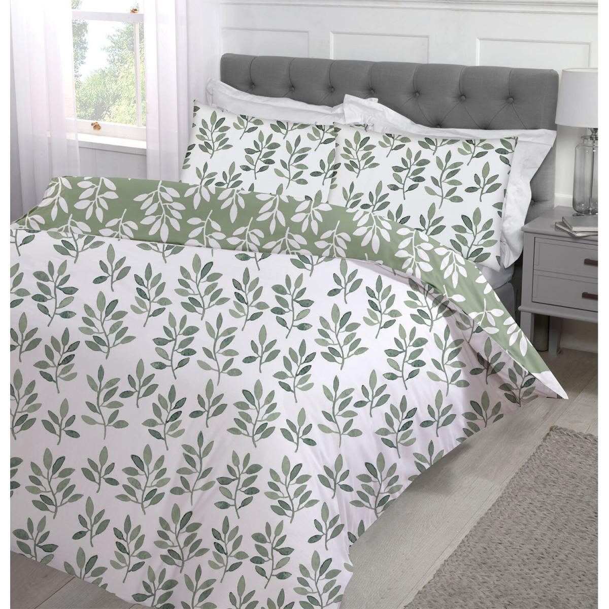 Everdene Duvet Cover and Pillowcase Set - Grey / King – image 7