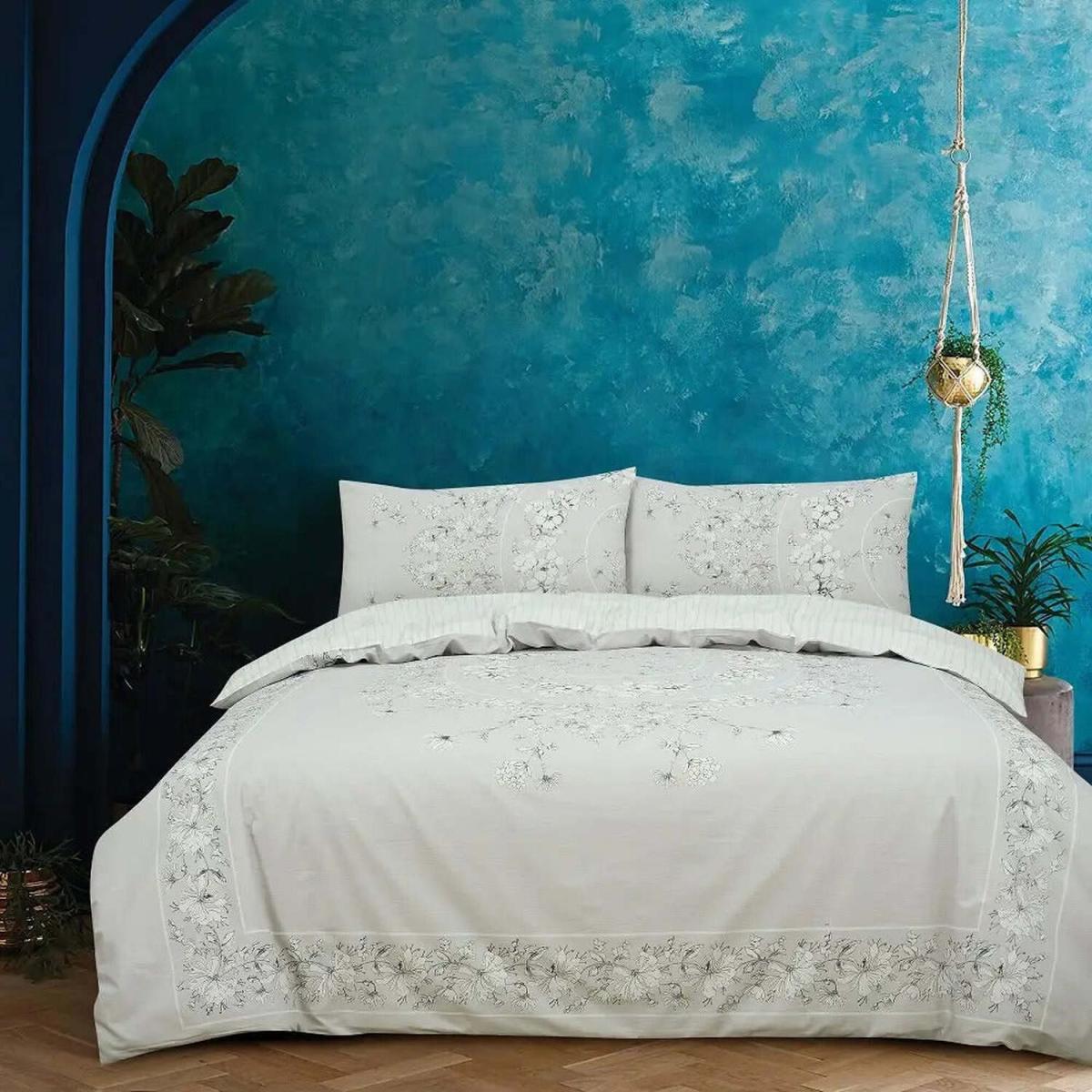 Boutique Sevilla Duvet Cover Set Blush - Blush Green / King