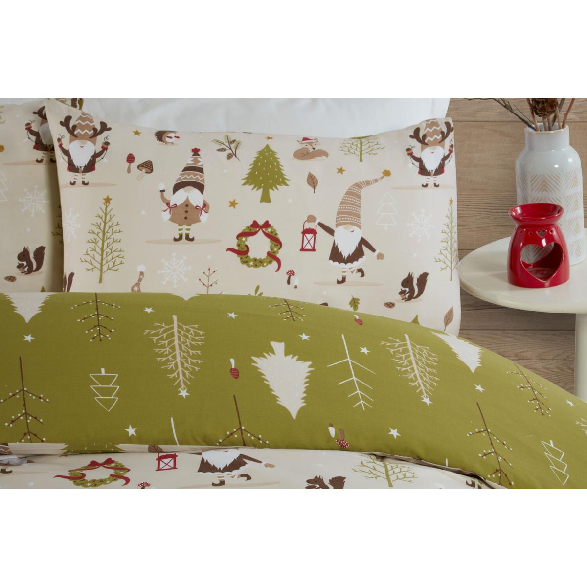 Gonks Duvet Cover and Pillowcase Set - natural / King – image 3
