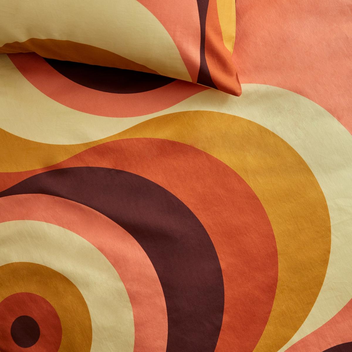 Brown / Yellow / Orange Sunset Suite Duvet Cover In King Size Uk King Weirdstock – image 2
