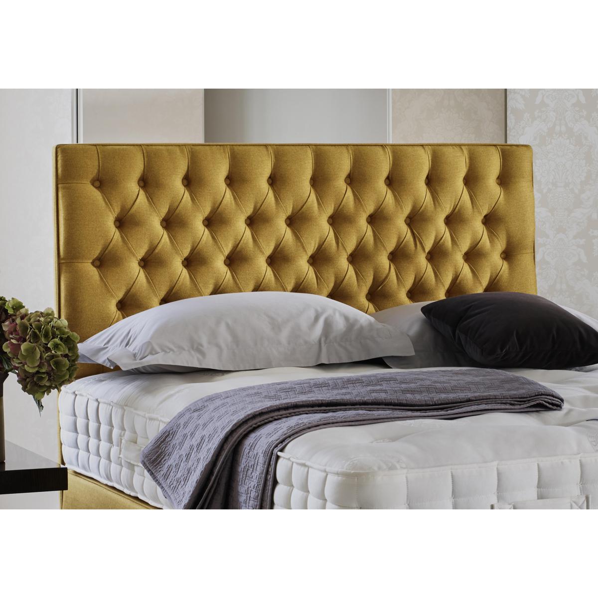 Hypnos - Bespoke Wooburn Floor Standing Headboard - King Size - Blue – image 2