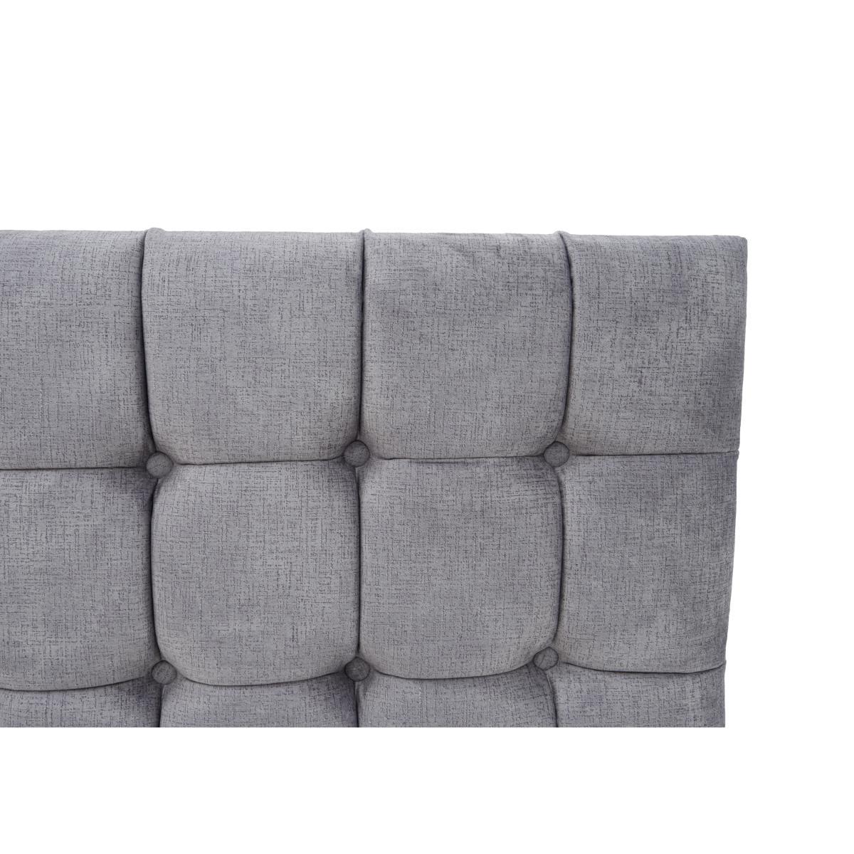 Highgrove - Dice Strutted Headboard - King Size - Grey – image 4