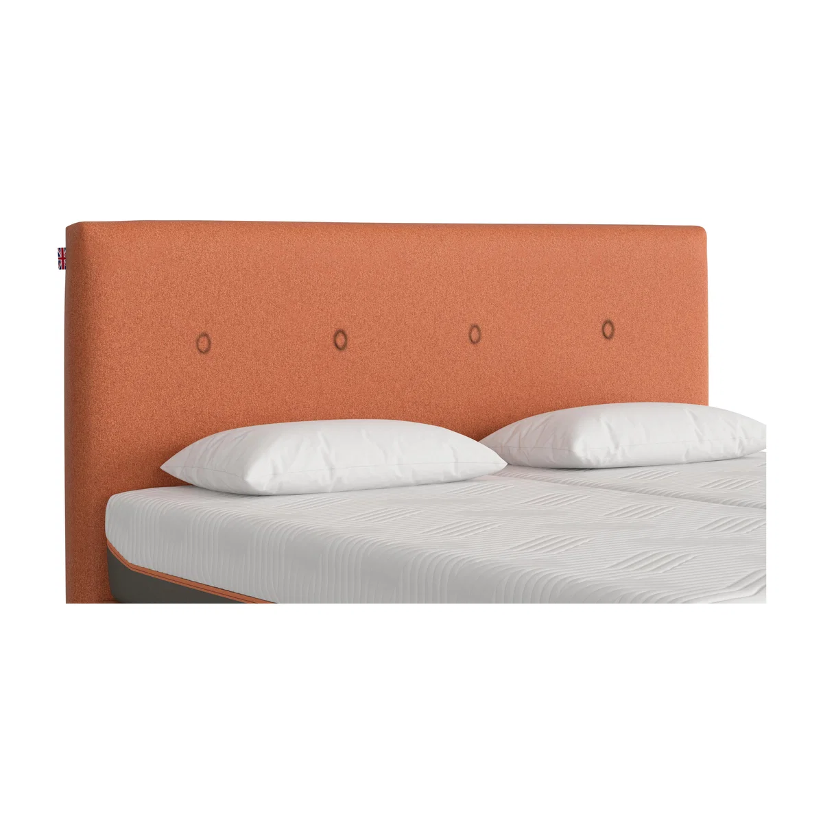 Malmo headboard - King Size - Orange – image 1