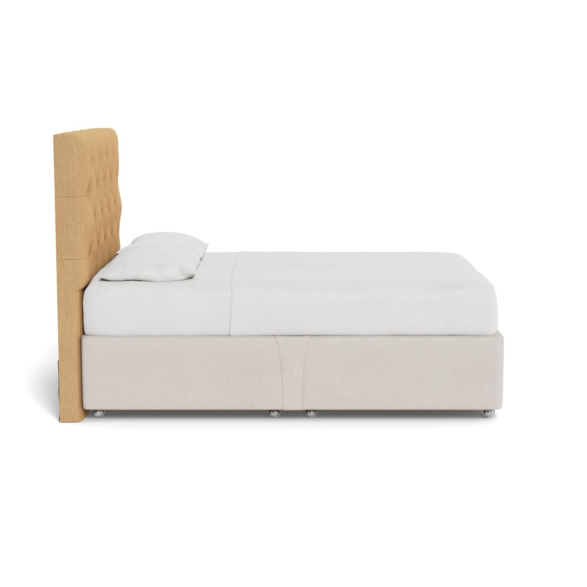 Heal's Balmoral Headboard (Lift Storage) King Smart Linen Mix Sand - Heal's UK Furniture – image 3