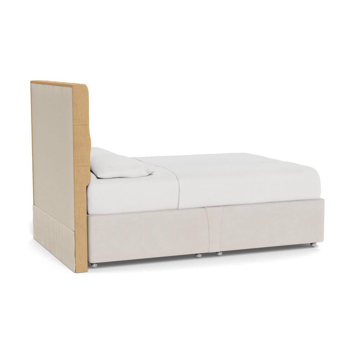 Heal's Balmoral Headboard (Lift Storage) King Smart Linen Mix Sand - Heal's UK Furniture – image 4