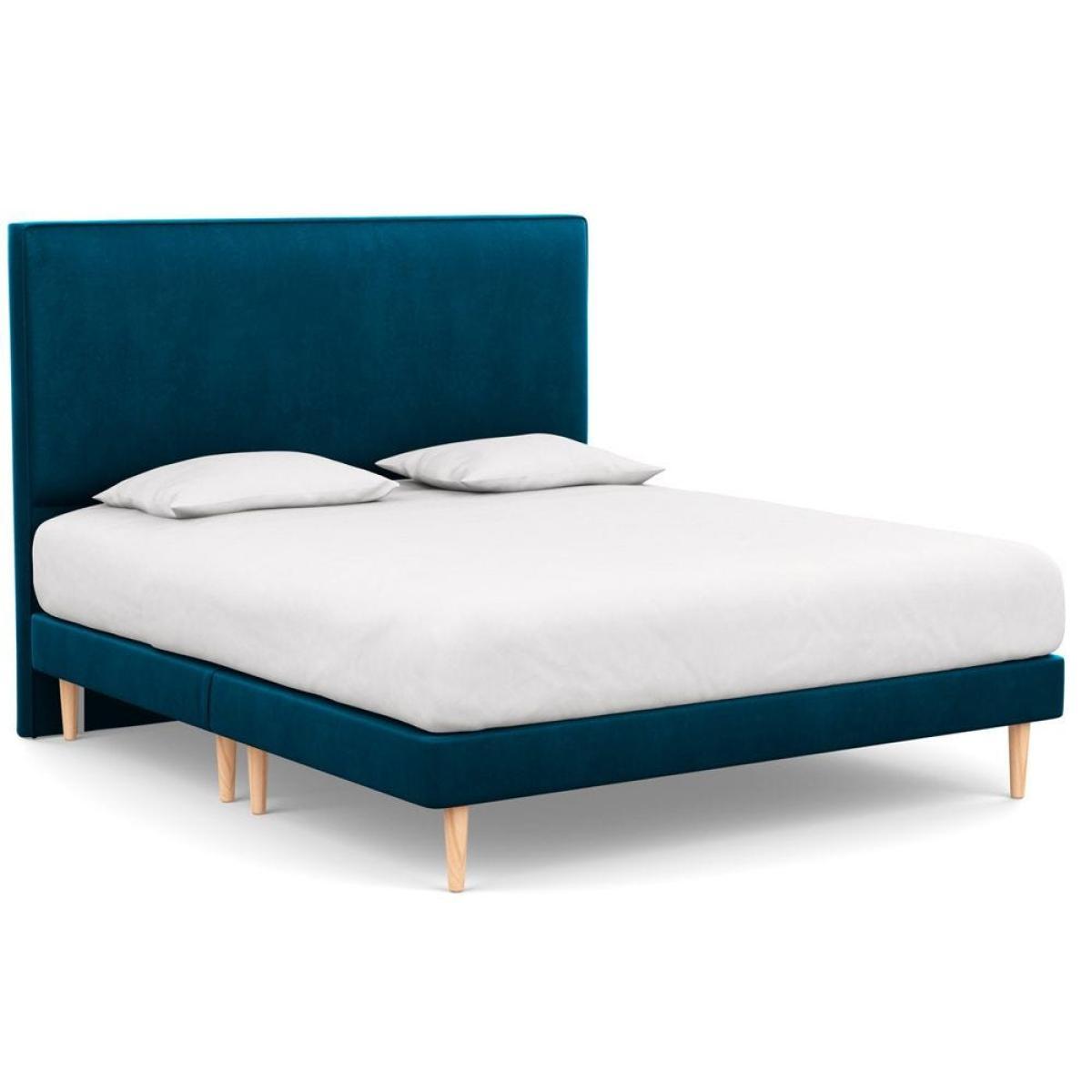 Heal's Newman Headboard King Varese Velvet Emerald - Heal's UK Furniture – image 25