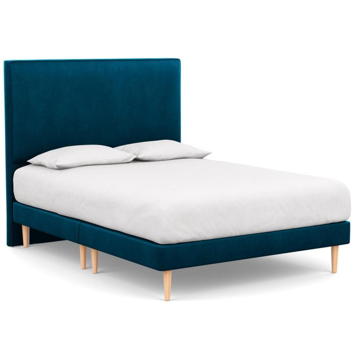Heal's Newman Headboard King Varese Velvet Emerald - Heal's UK Furniture – image 4