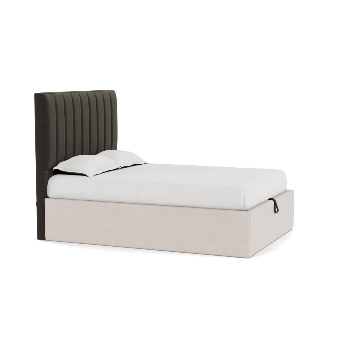 Heal's Retta Headboard King Velvet Charcoal - Heal's UK Furniture – image 2