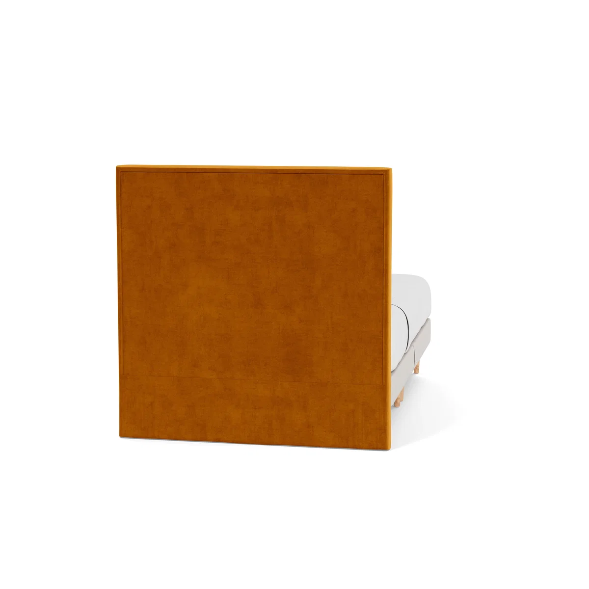 Heal's Newman Headboard King Smart Luxe Velvet Cognac - Heal's UK Furniture – image 5