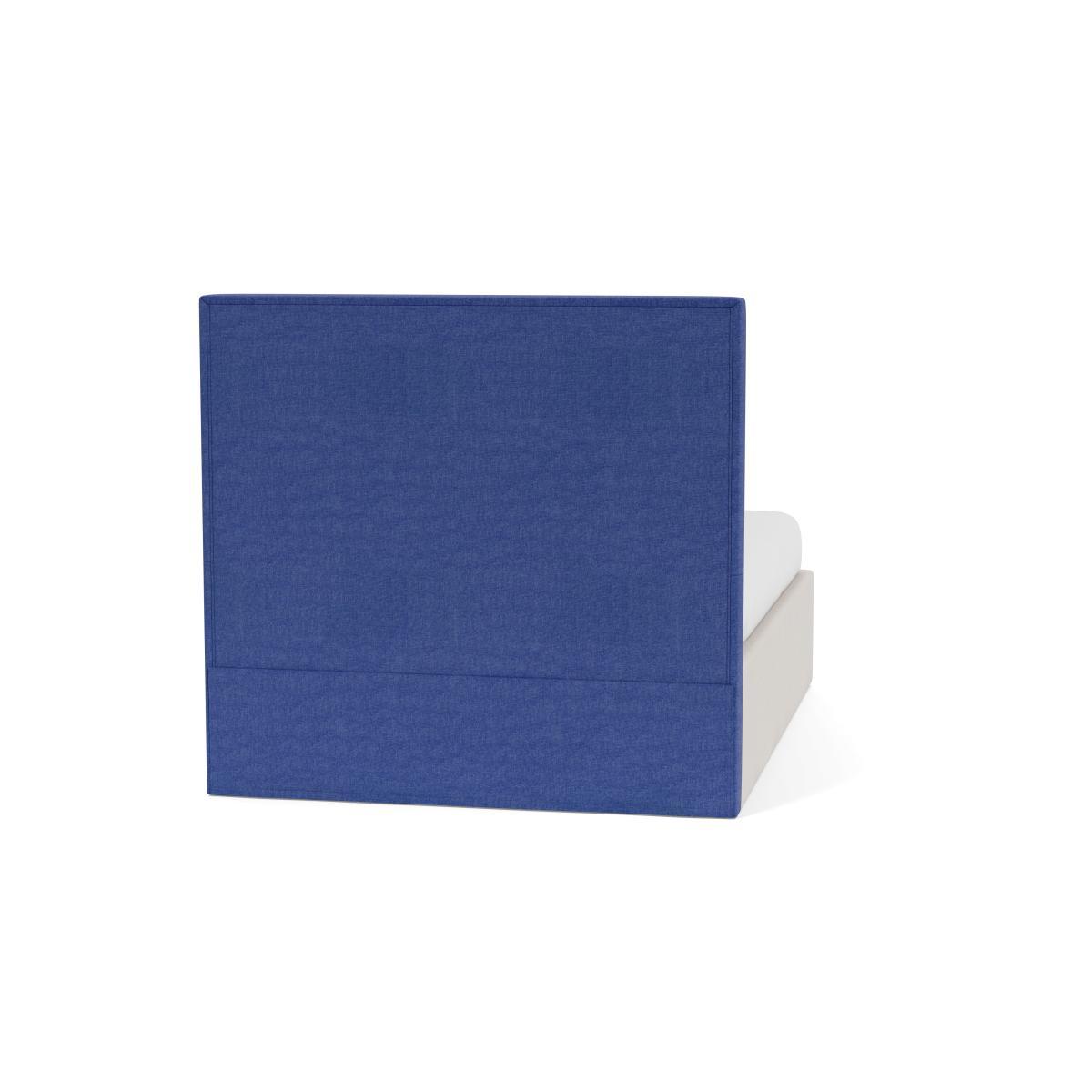 Heal's Retta Headboard King Brushed Cotton Cobalt - Heal's UK Furniture – image 5