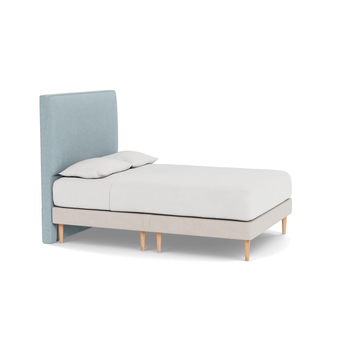 Heal's Newman Headboard (Lift Storage) King Smart Linen Mix Duck Egg - Heal's UK Furniture – image 2