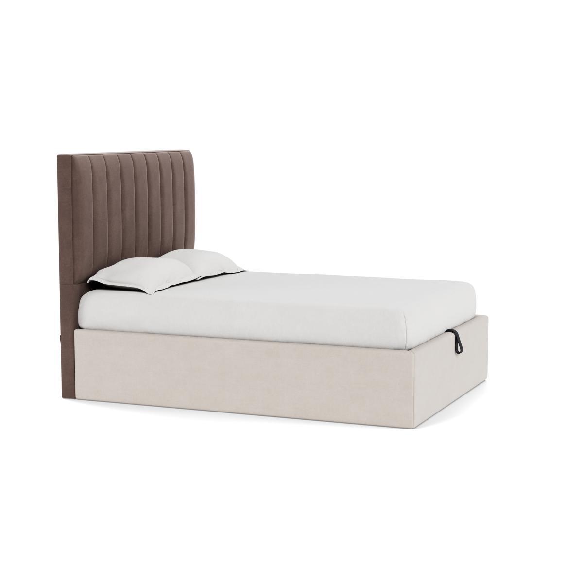Heal's Retta Headboard King Smart Velvet Mouse - Heal's UK Furniture – image 2