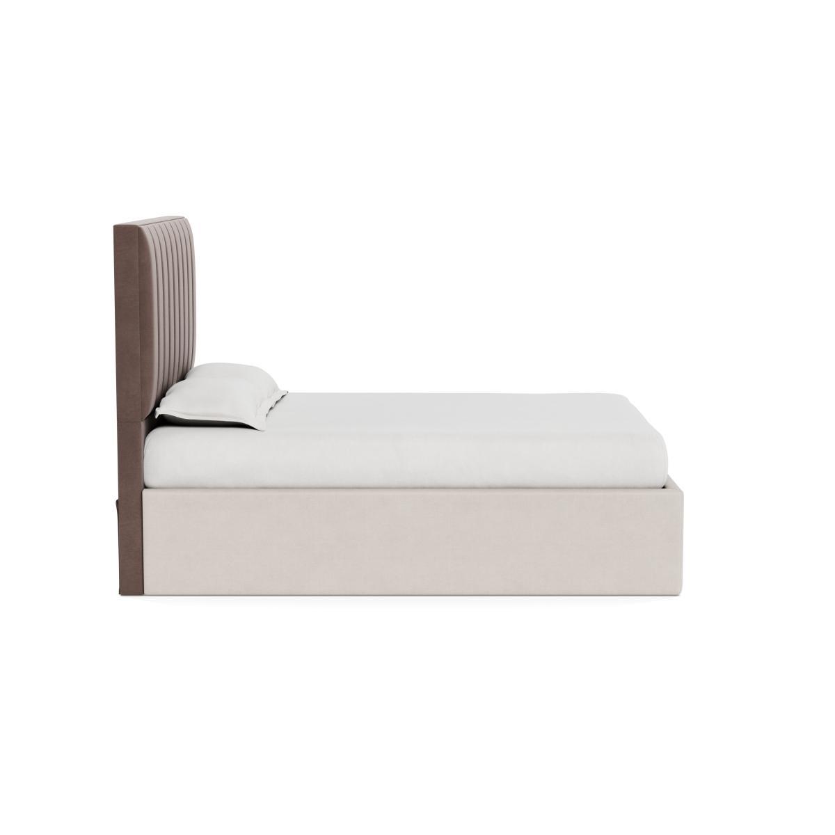 Heal's Retta Headboard King Smart Velvet Mouse - Heal's UK Furniture – image 3