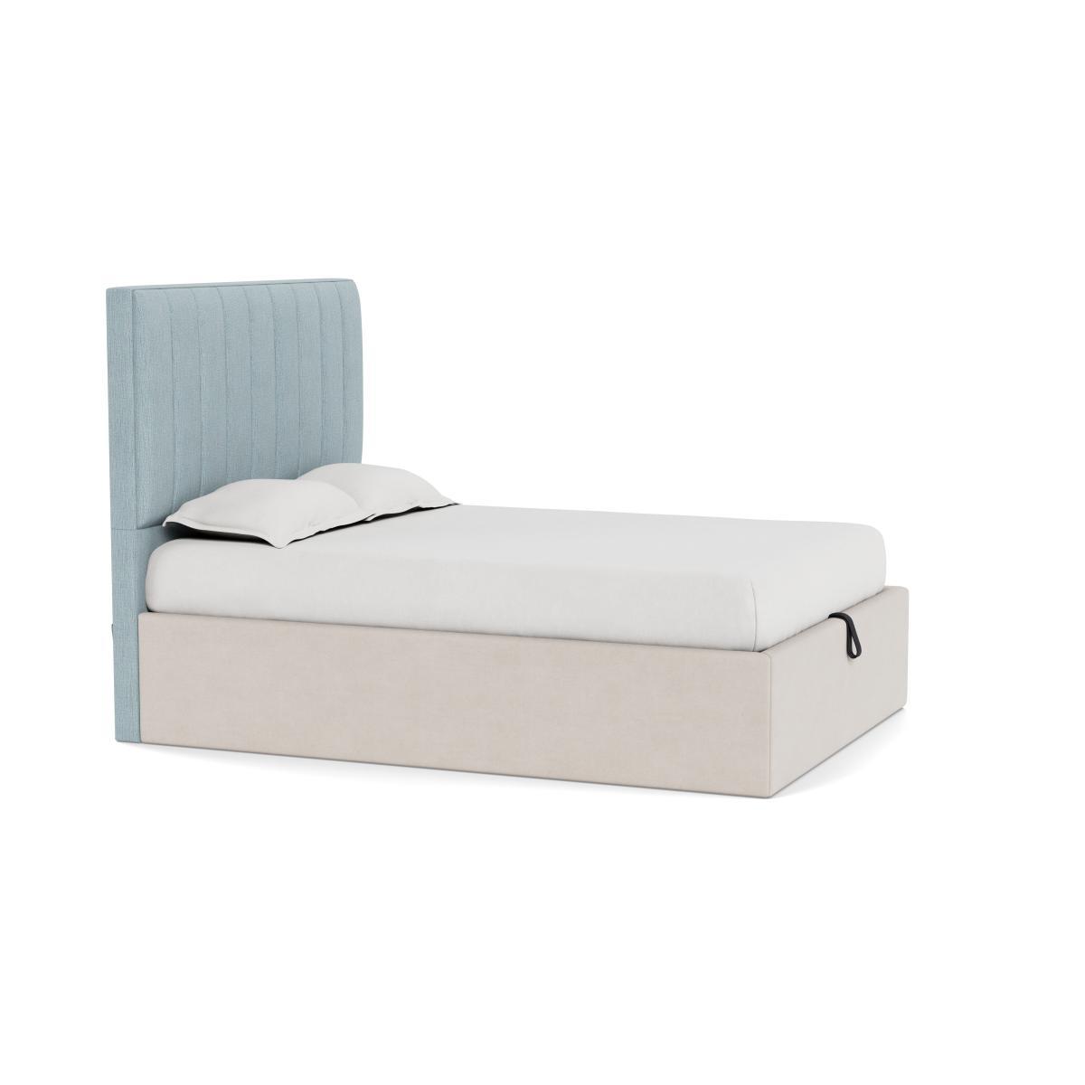 Heal's Retta Headboard King Smart Linen Mix Duck Egg - Heal's UK Furniture – image 2