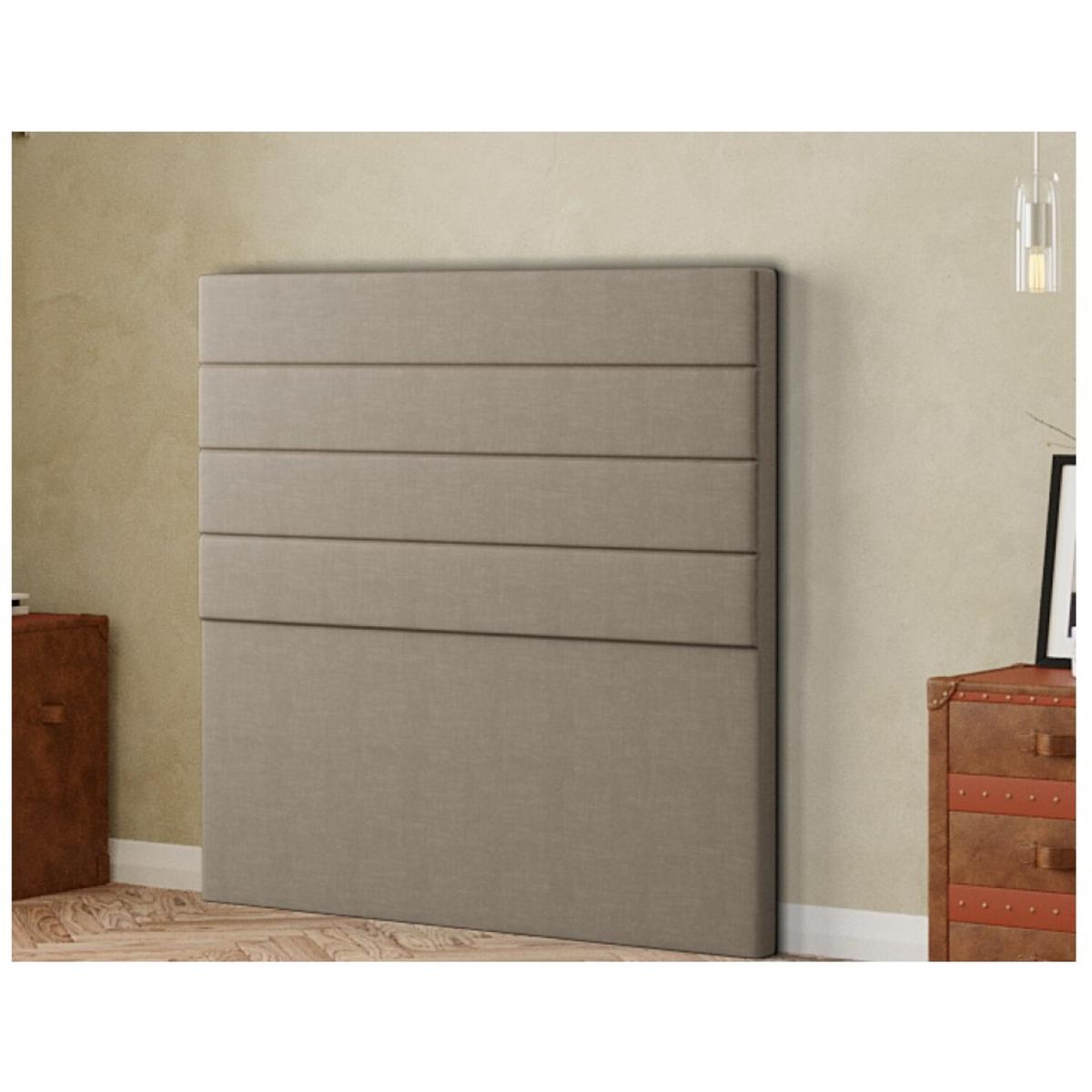 George Headboard Floor Standing Malham Weave - Mink / King – image 2
