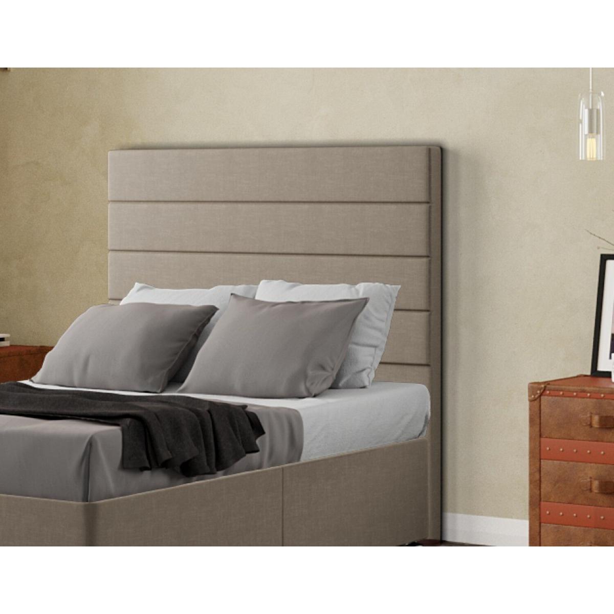 George Headboard Floor Standing Malham Weave - Mink / King – image 3