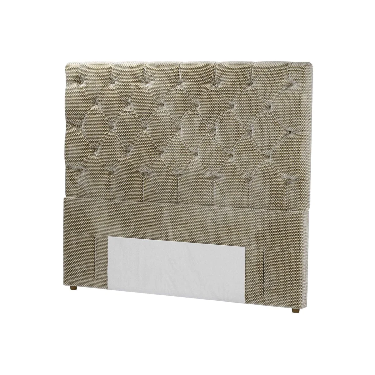 Standalone Rosalie 130cm King Headboard in Cappuccino Bubble Velvet - sofa.com – image 1