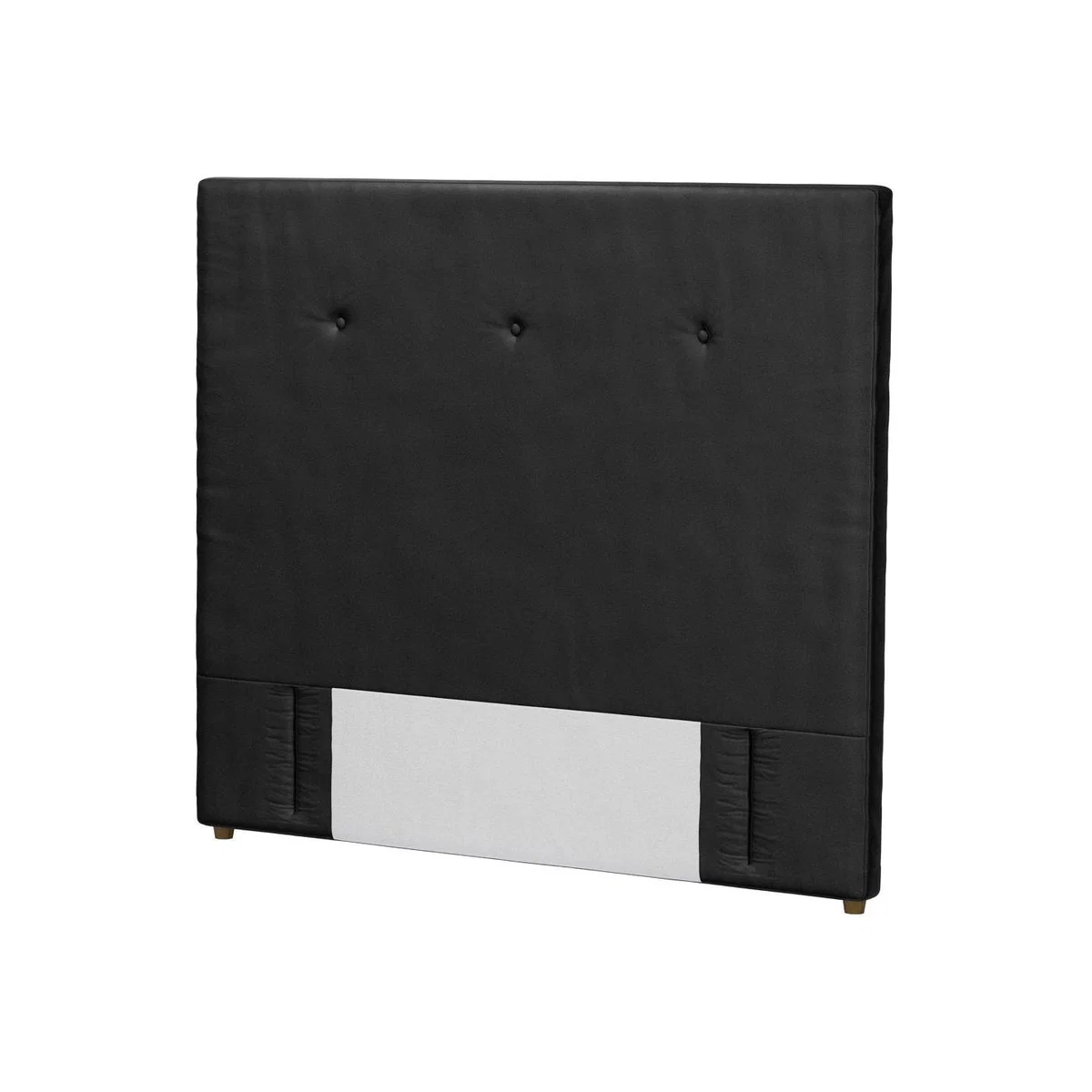 Standalone Avery 130cm King Headboard in Smoke Soft Leather - sofa.com – image 1