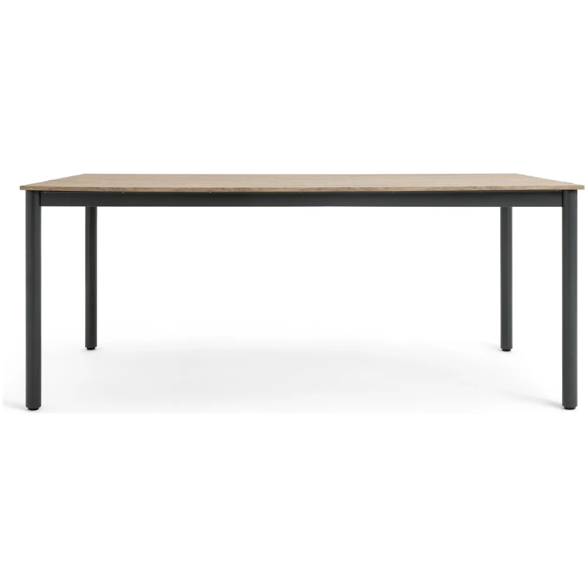 Habitat Loft Living 6 Seater Wooden Garden Bench - Natural – image 4