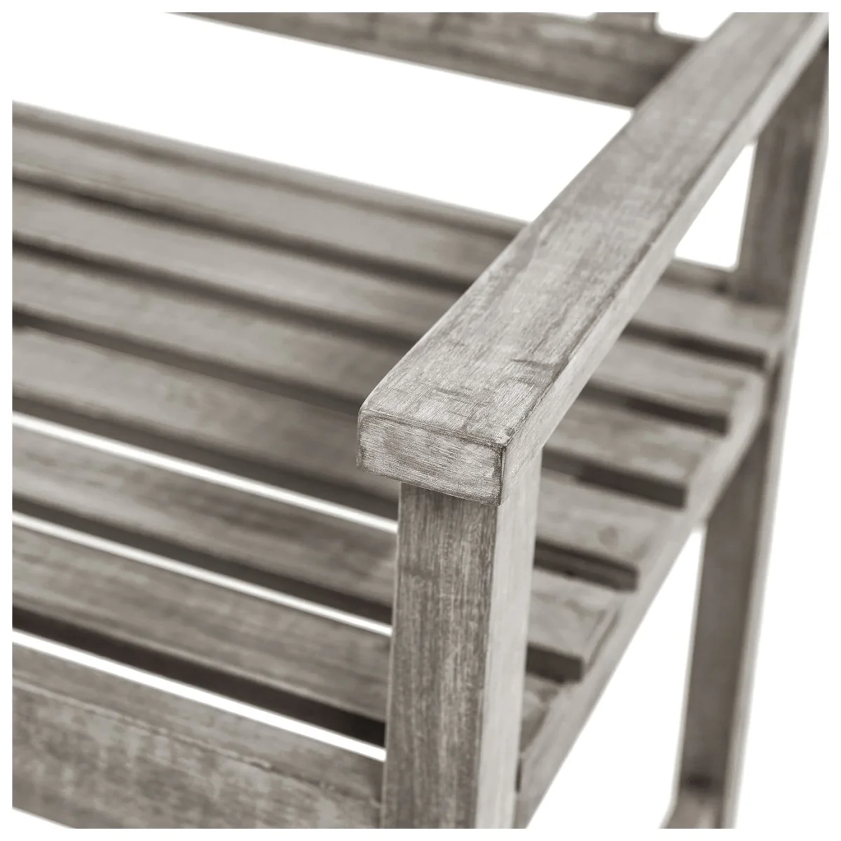 Pacific Cambridge 3 Seater Wooden Garden Bench - Grey – image 3