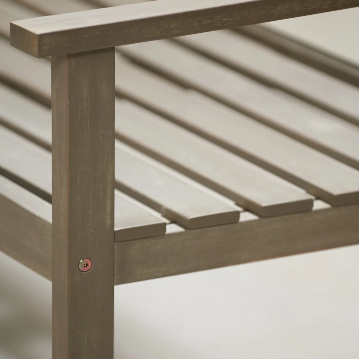 Pacific Cambridge 3 Seater Wooden Garden Bench - Grey – image 5